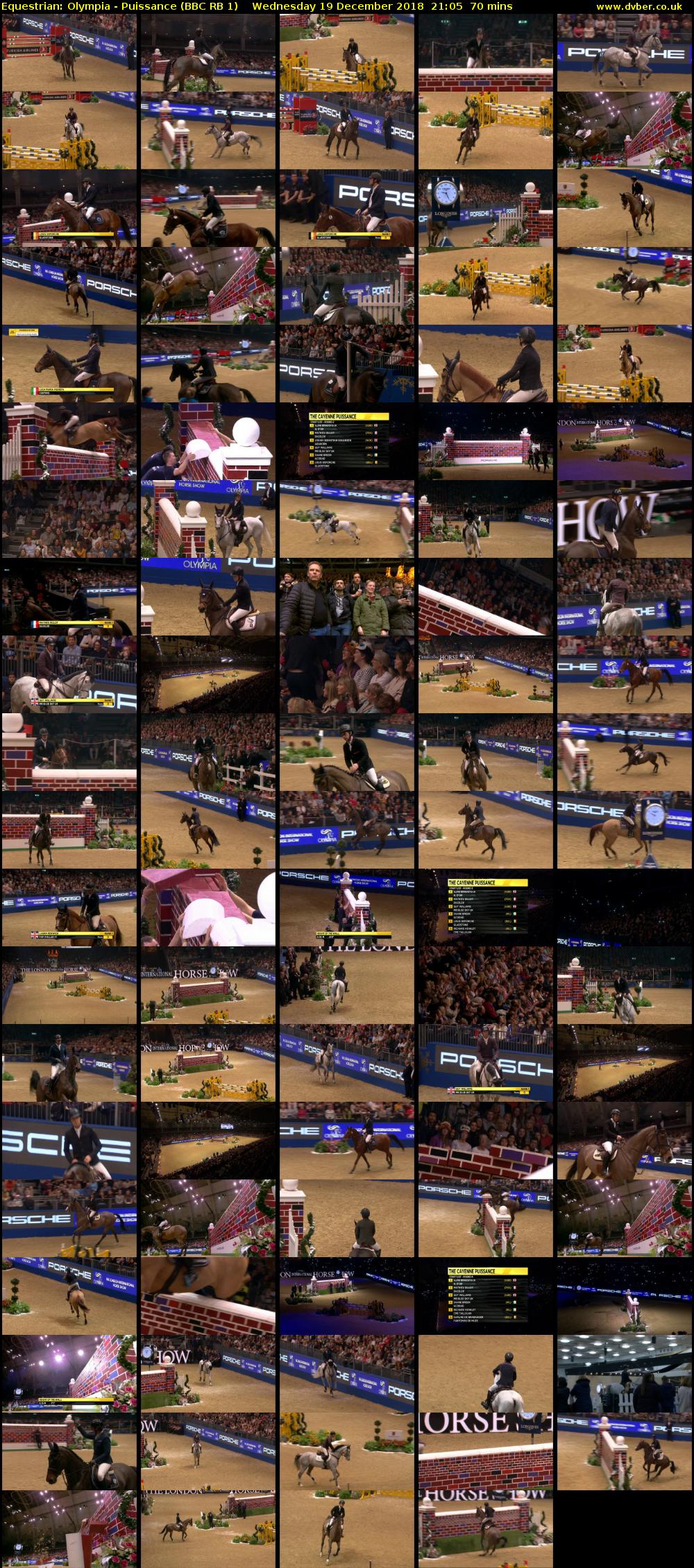 Equestrian: Olympia - Puissance (BBC RB 1) Wednesday 19 December 2018 21:05 - 22:15