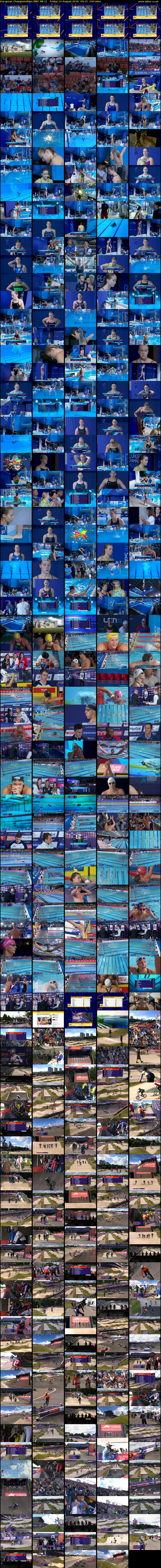 European Championships (BBC RB 1) Friday 10 August 2018 09:15 - 13:15