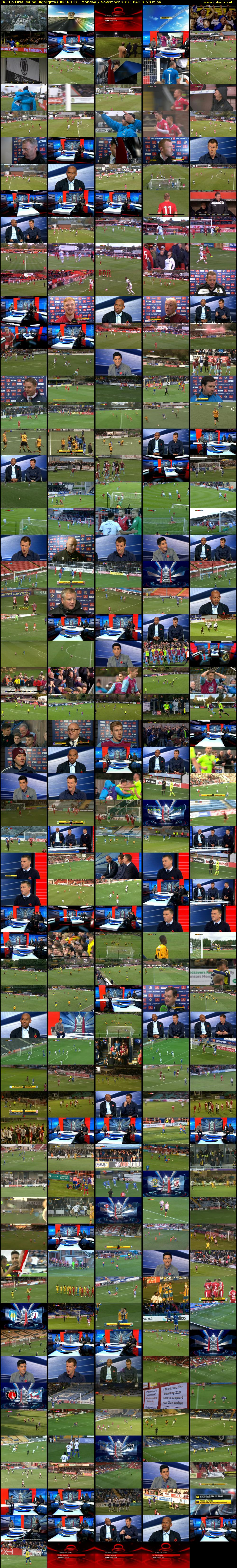 FA Cup First Round Highlights (BBC RB 1) Monday 7 November 2016 04:30 - 06:00