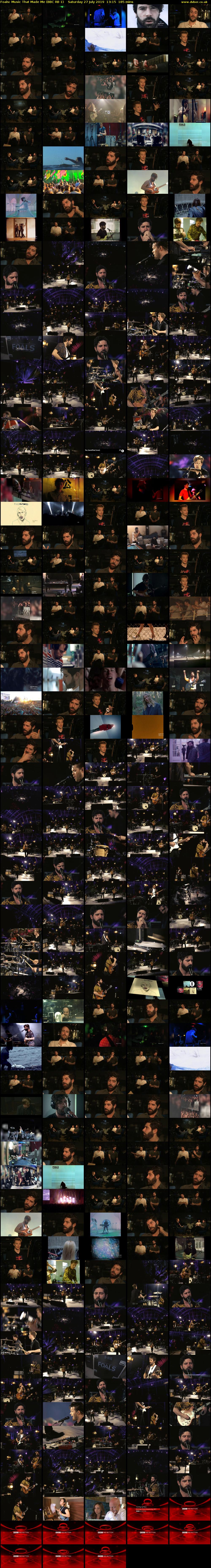 Foals: Music That Made Me (BBC RB 1) Saturday 27 July 2019 13:15 - 16:20