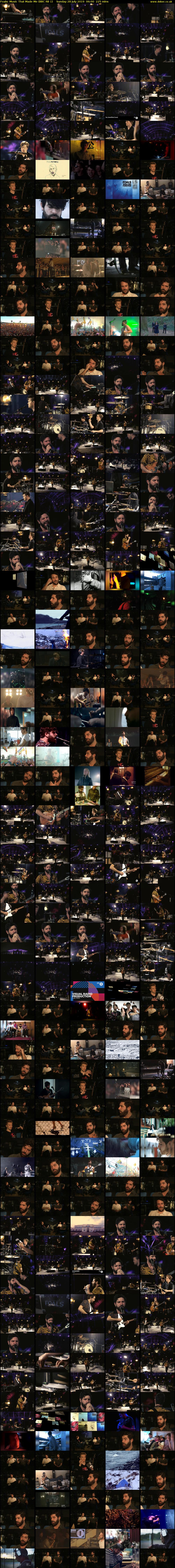 Foals: Music That Made Me (BBC RB 1) Sunday 28 July 2019 06:00 - 09:45