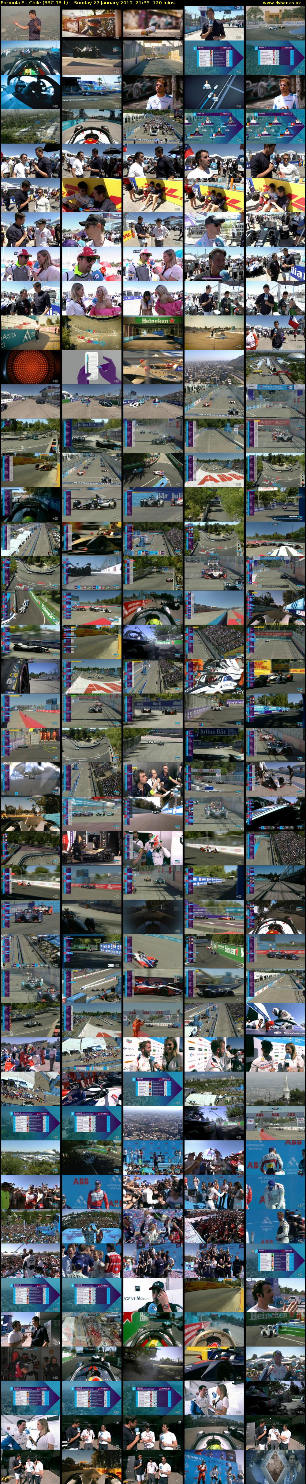 Formula E - Chile (BBC RB 1) Sunday 27 January 2019 21:35 - 23:35