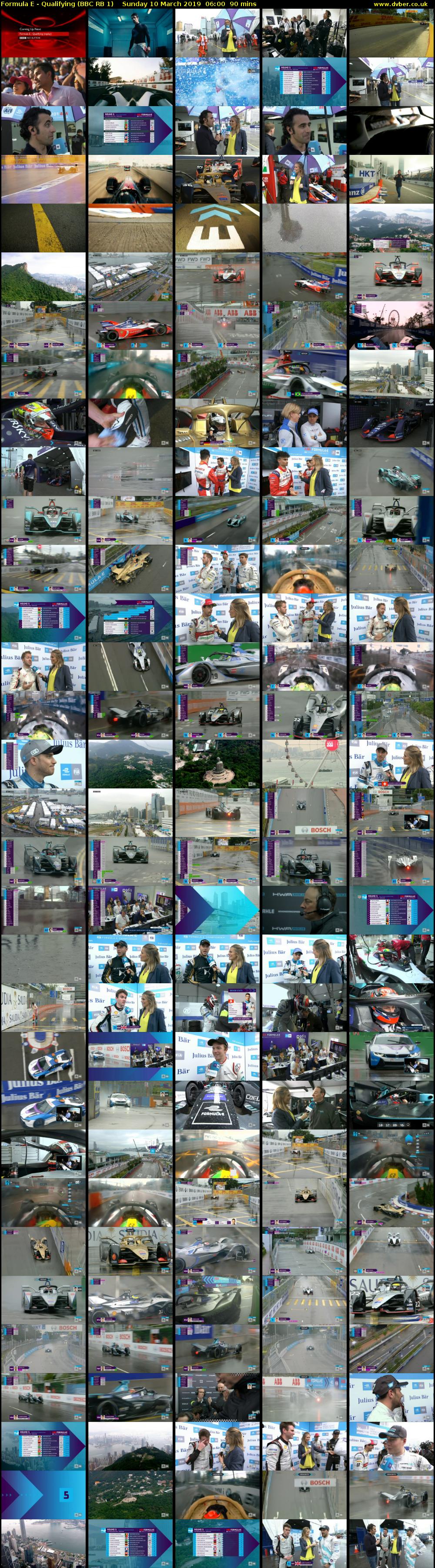 Formula E - Qualifying (BBC RB 1) Sunday 10 March 2019 06:00 - 07:30