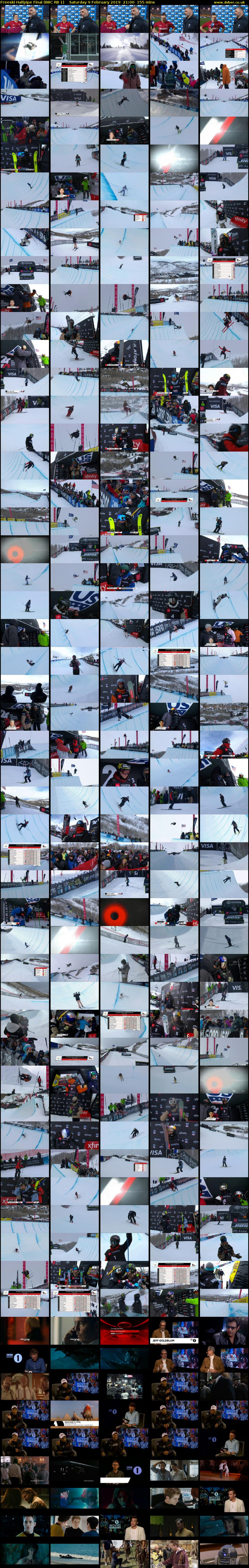 Freeski Halfpipe Final (BBC RB 1) Saturday 9 February 2019 21:00 - 23:35