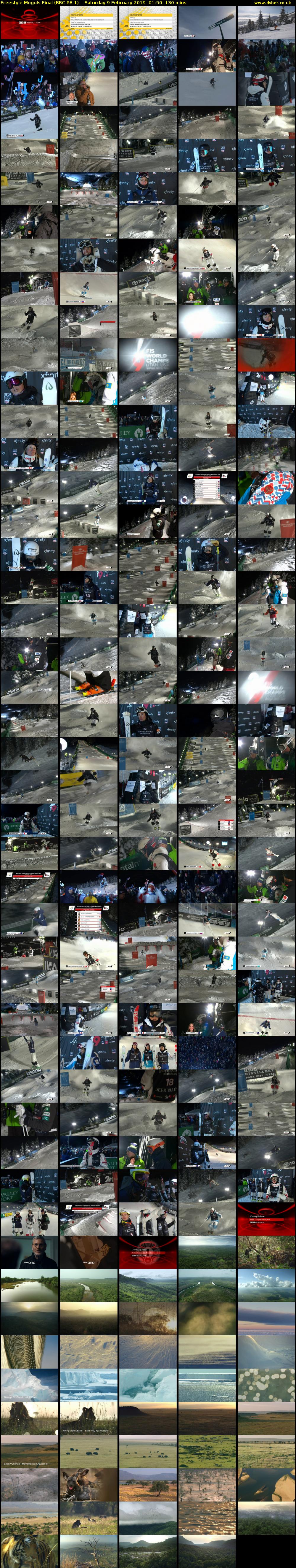 Freestyle Moguls Final (BBC RB 1) Saturday 9 February 2019 01:50 - 04:00