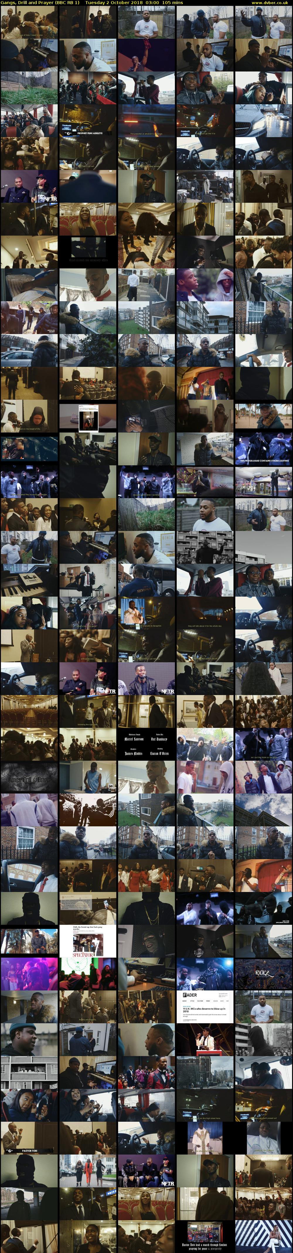 Gangs, Drill and Prayer (BBC RB 1) Tuesday 2 October 2018 03:00 - 04:45