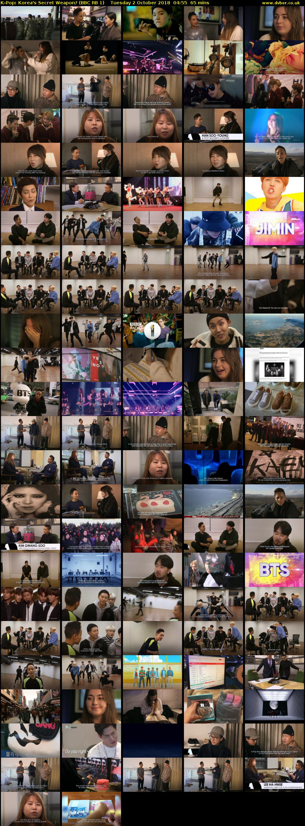 K-Pop: Korea's Secret Weapon? (BBC RB 1) Tuesday 2 October 2018 04:55 - 06:00
