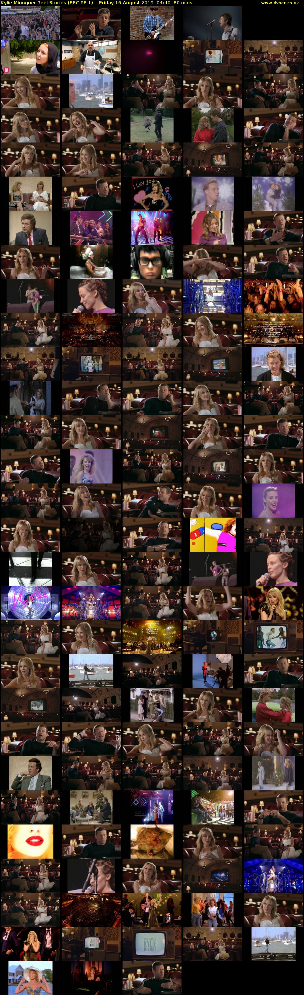 Kylie Minogue: Reel Stories (BBC RB 1) Friday 16 August 2019 04:40 - 06:00