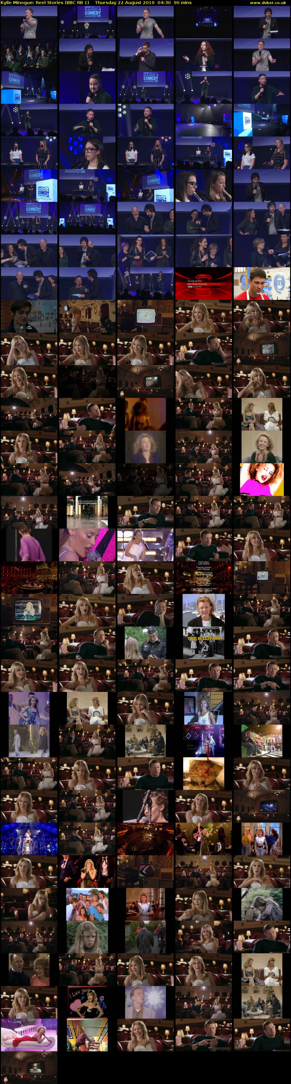 Kylie Minogue: Reel Stories (BBC RB 1) Thursday 22 August 2019 04:30 - 06:00