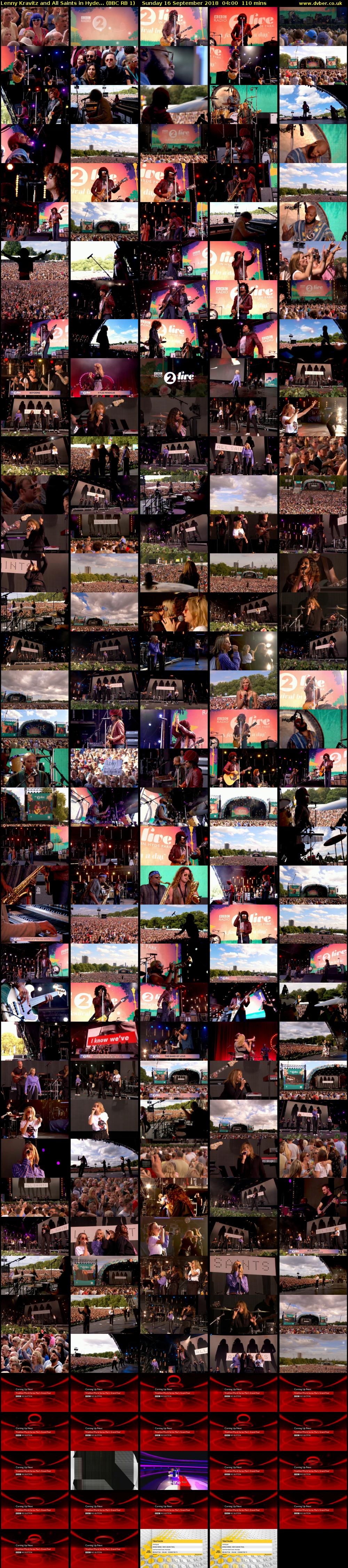 Lenny Kravitz and All Saints in Hyde... (BBC RB 1) Sunday 16 September 2018 04:00 - 05:50