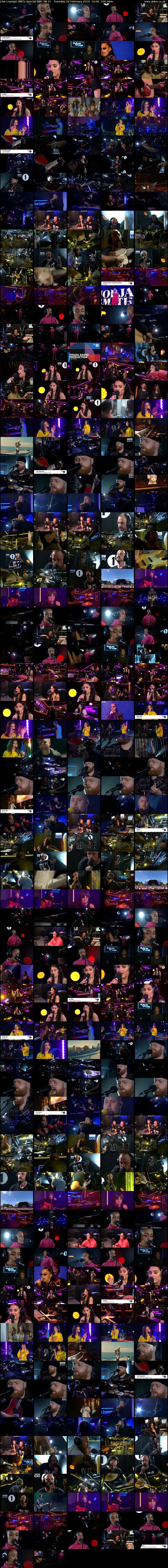 Live Lounge: BRITs Special (BBC RB 1) Tuesday 26 February 2019 12:00 - 15:50