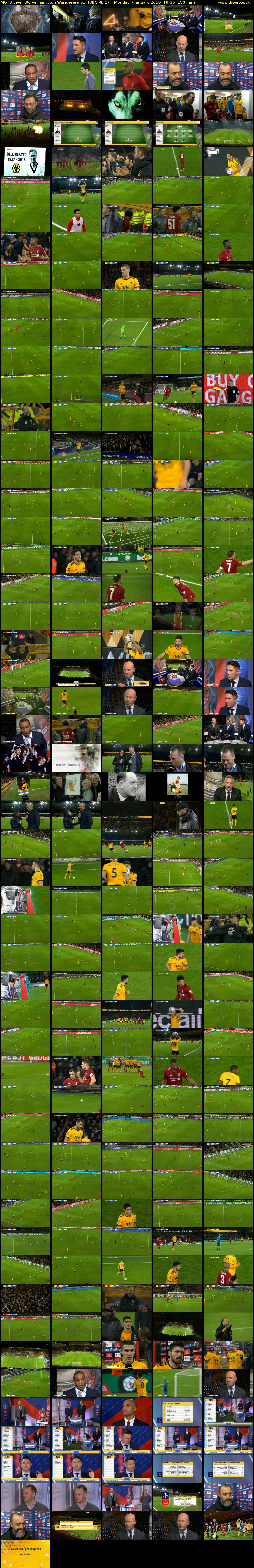 MOTD Live: Wolverhampton Wanderers v... (BBC RB 1) Monday 7 January 2019 19:30 - 22:00