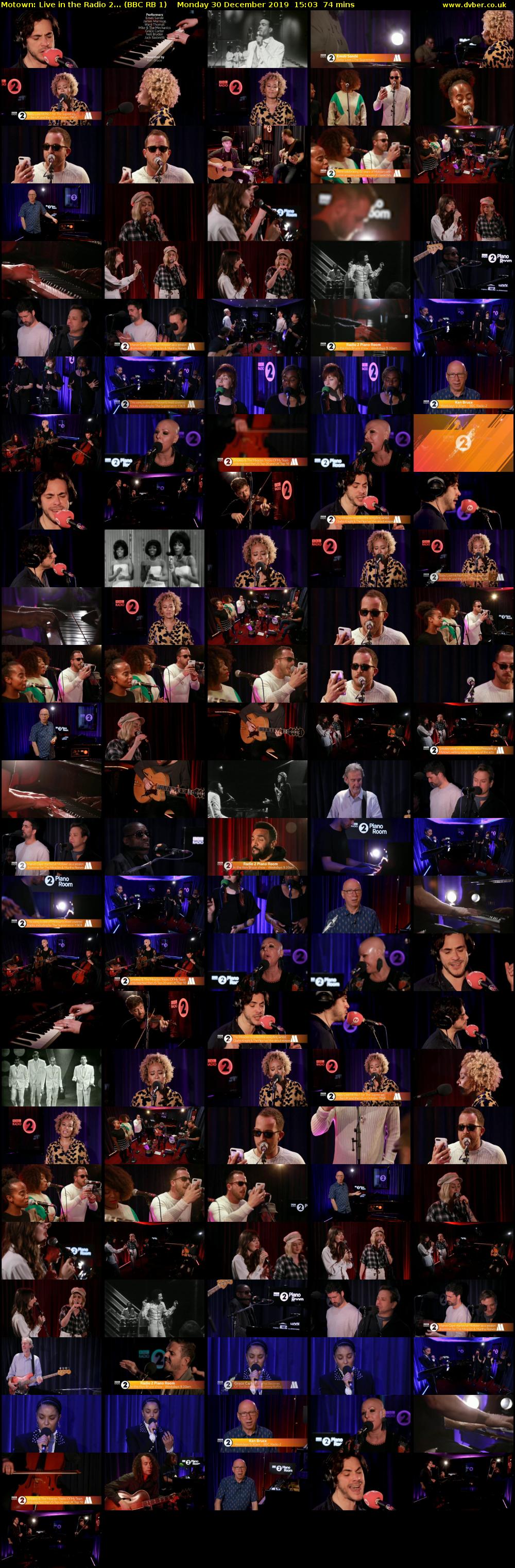 Motown: Live in the Radio 2... (BBC RB 1) Monday 30 December 2019 15:03 - 16:17