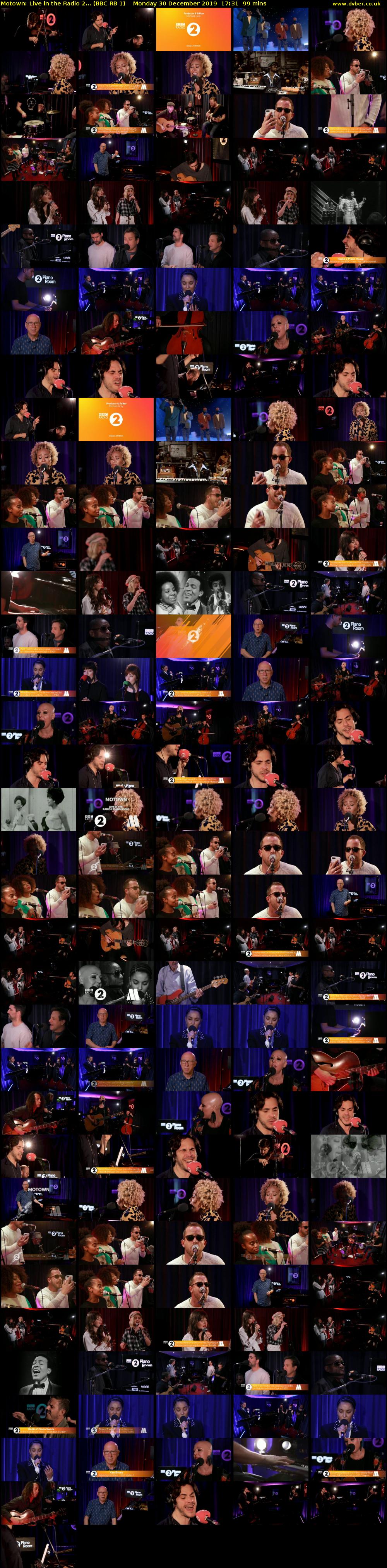 Motown: Live in the Radio 2... (BBC RB 1) Monday 30 December 2019 17:31 - 19:10