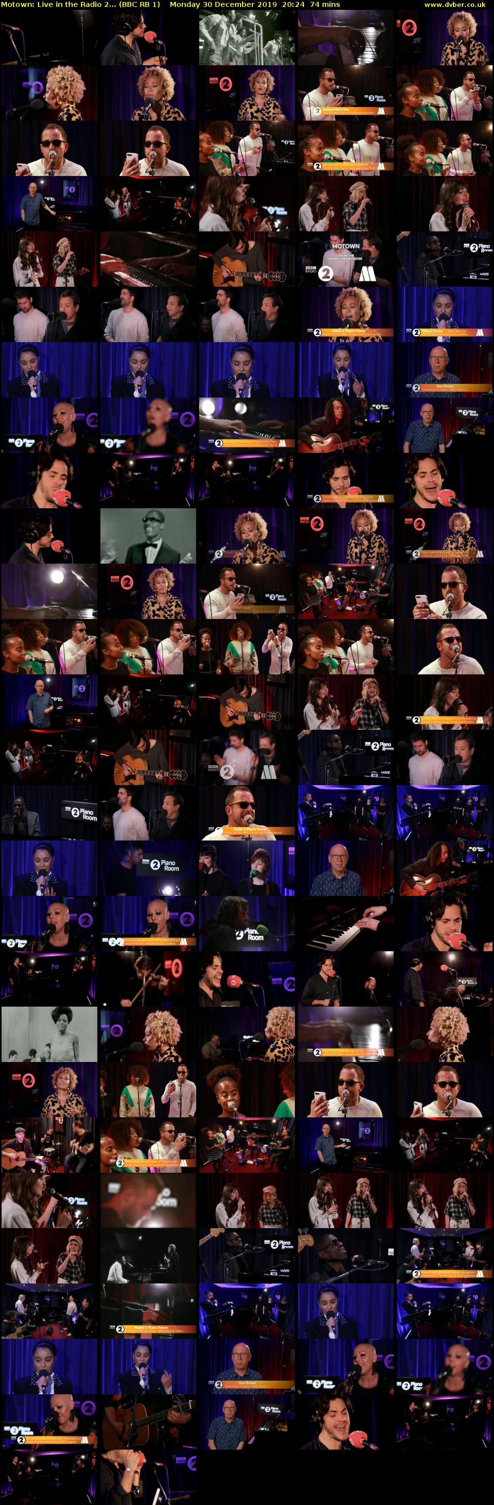 Motown: Live in the Radio 2... (BBC RB 1) Monday 30 December 2019 20:24 - 21:38