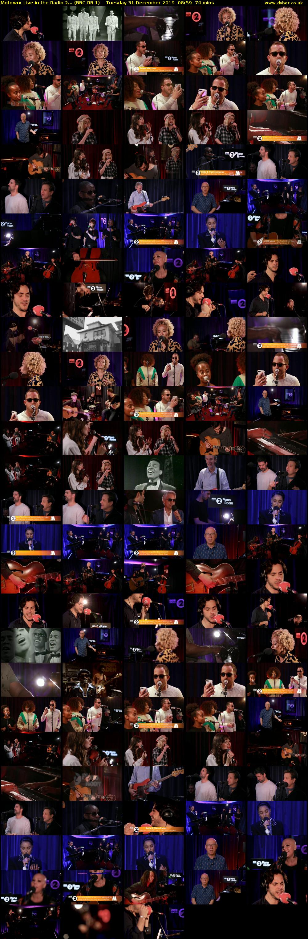 Motown: Live in the Radio 2... (BBC RB 1) Tuesday 31 December 2019 08:59 - 10:13