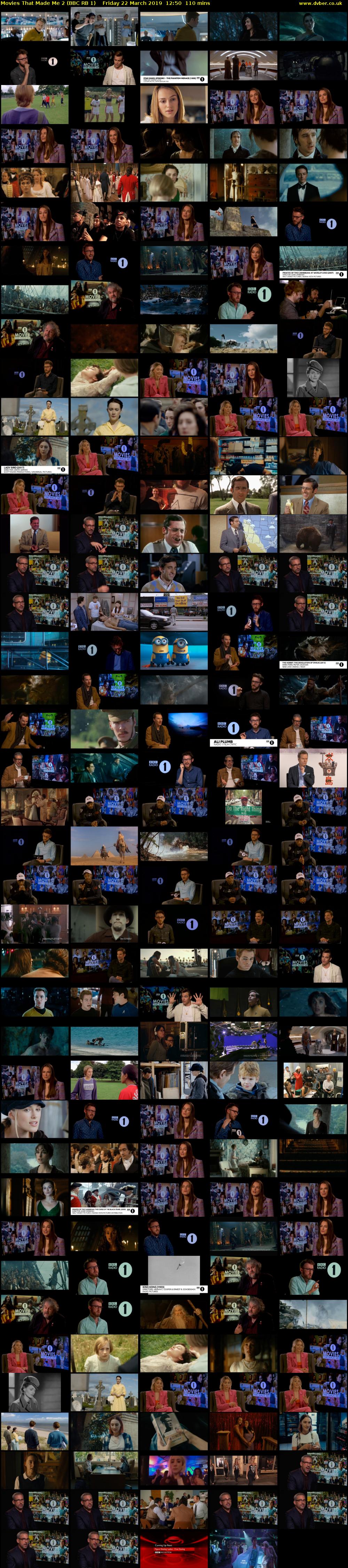 Movies That Made Me 2 (BBC RB 1) Friday 22 March 2019 12:50 - 14:40