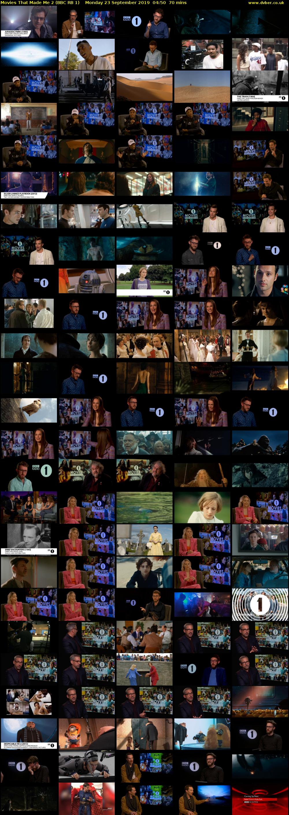 Movies That Made Me 2 (BBC RB 1) Monday 23 September 2019 04:50 - 06:00