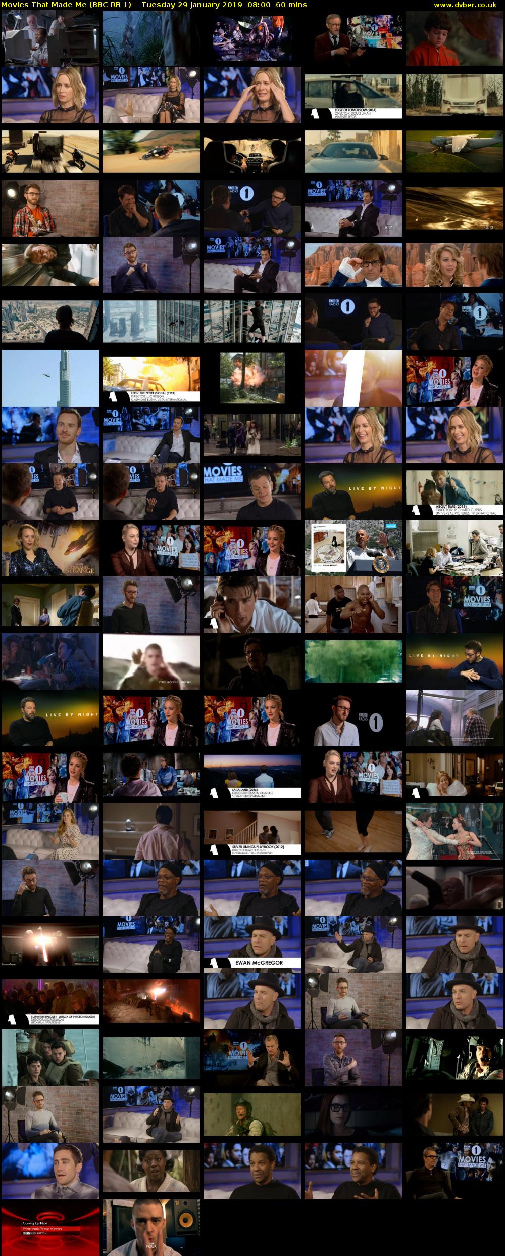 Movies That Made Me (BBC RB 1) Tuesday 29 January 2019 08:00 - 09:00