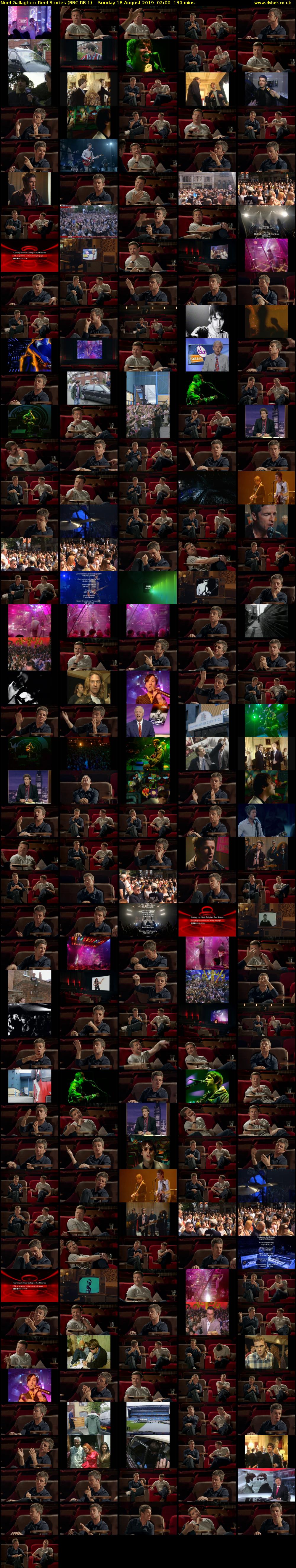 Noel Gallagher: Reel Stories (BBC RB 1) Sunday 18 August 2019 02:00 - 04:10