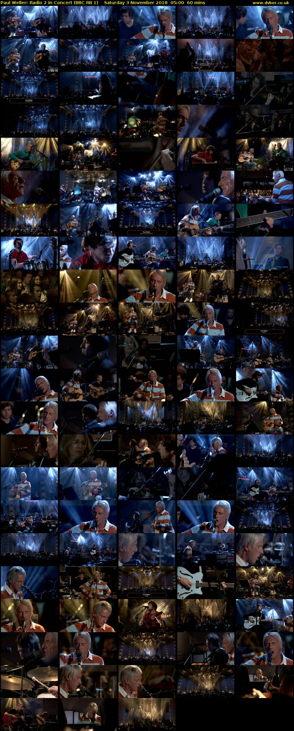 Paul Weller: Radio 2 in Concert (BBC RB 1) Saturday 3 November 2018 05:00 - 06:00