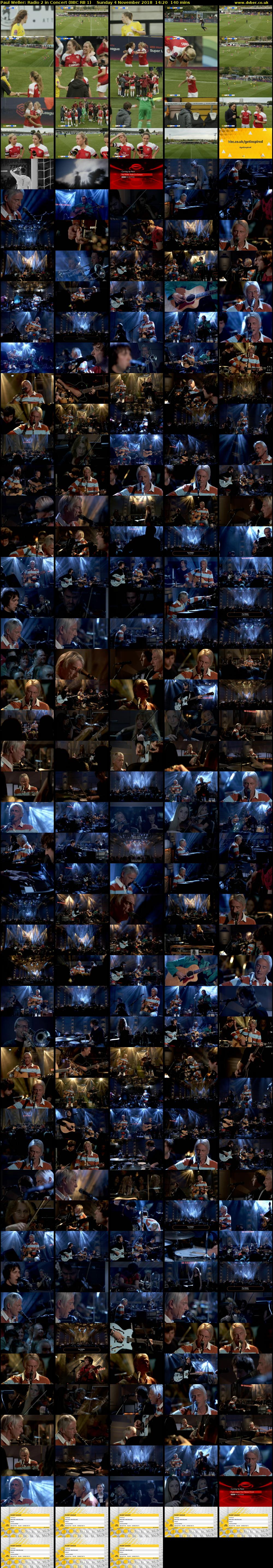 Paul Weller: Radio 2 in Concert (BBC RB 1) Sunday 4 November 2018 14:20 - 16:40