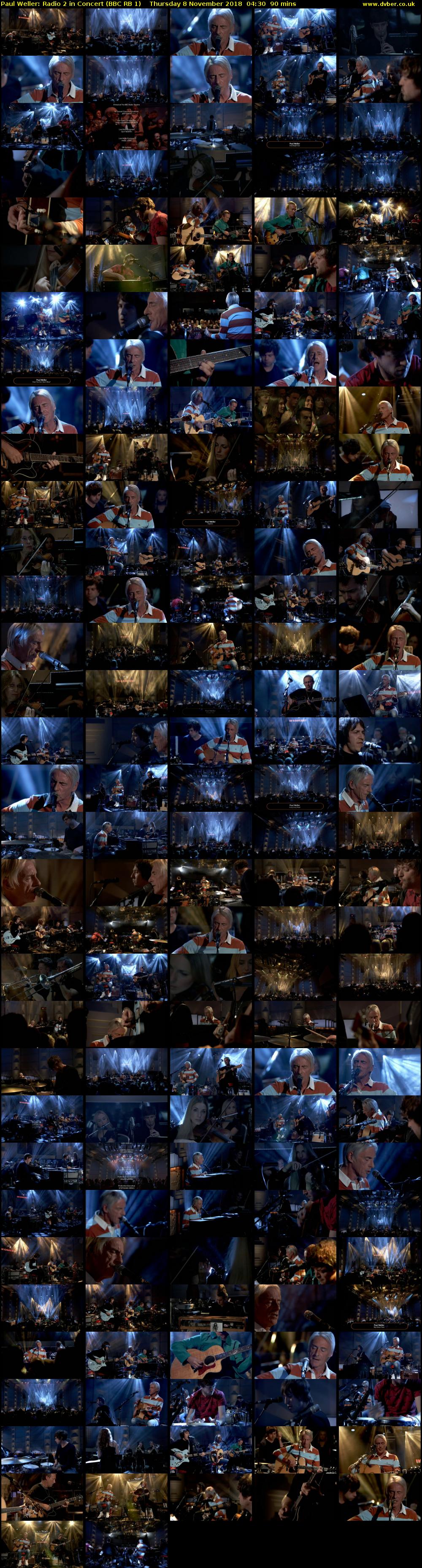 Paul Weller: Radio 2 in Concert (BBC RB 1) Thursday 8 November 2018 04:30 - 06:00