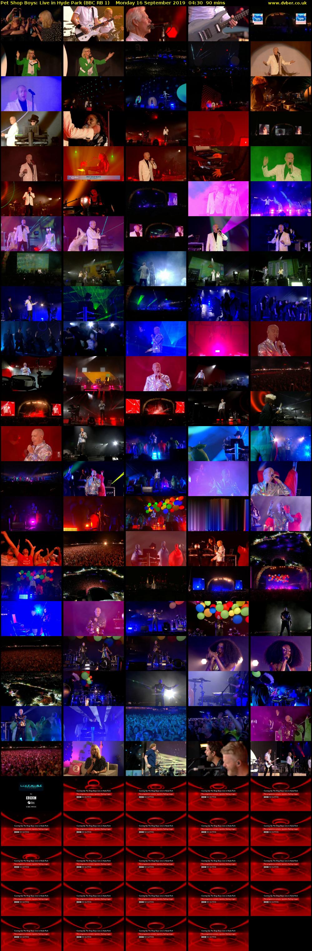 Pet Shop Boys: Live in Hyde Park (BBC RB 1) Monday 16 September 2019 04:30 - 06:00