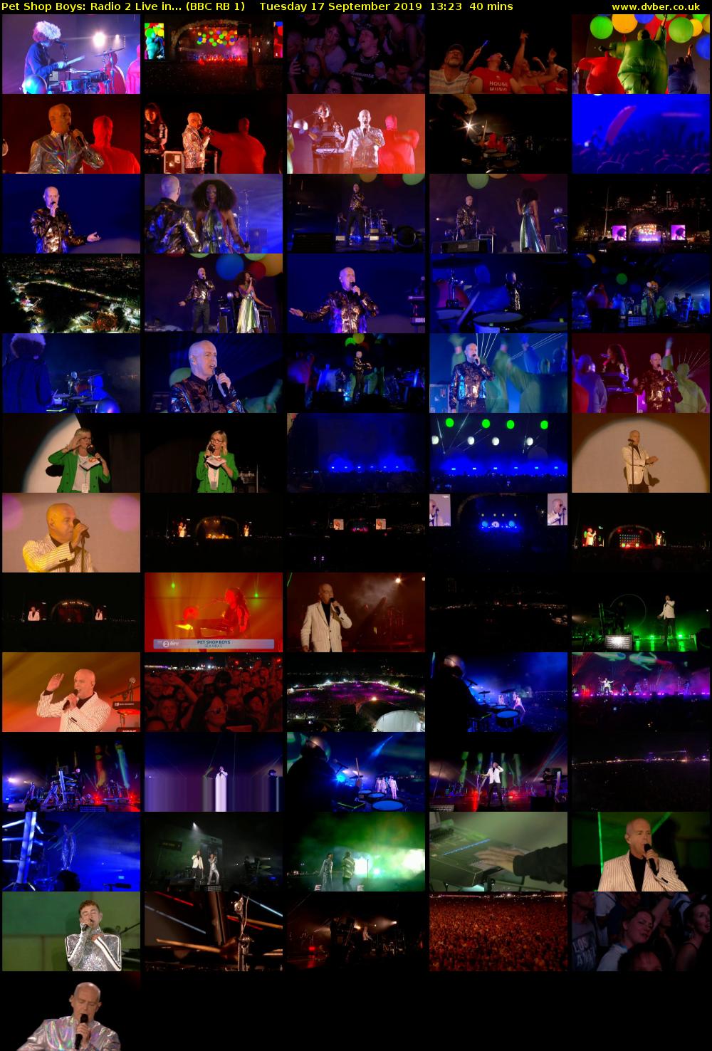 Pet Shop Boys: Radio 2 Live in... (BBC RB 1) Tuesday 17 September 2019 13:23 - 14:03