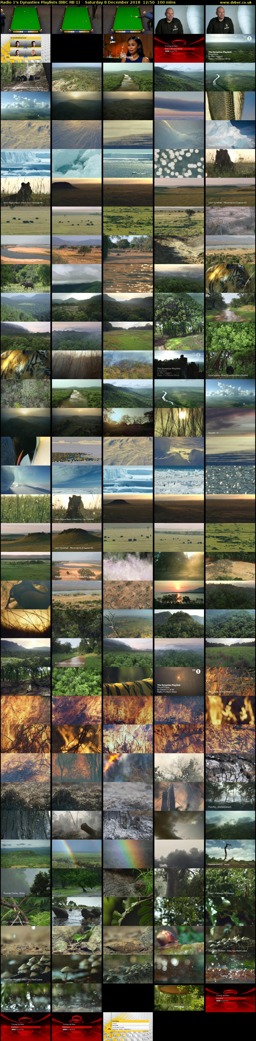 Radio 1's Dynasties Playlists (BBC RB 1) Saturday 8 December 2018 12:50 - 14:30