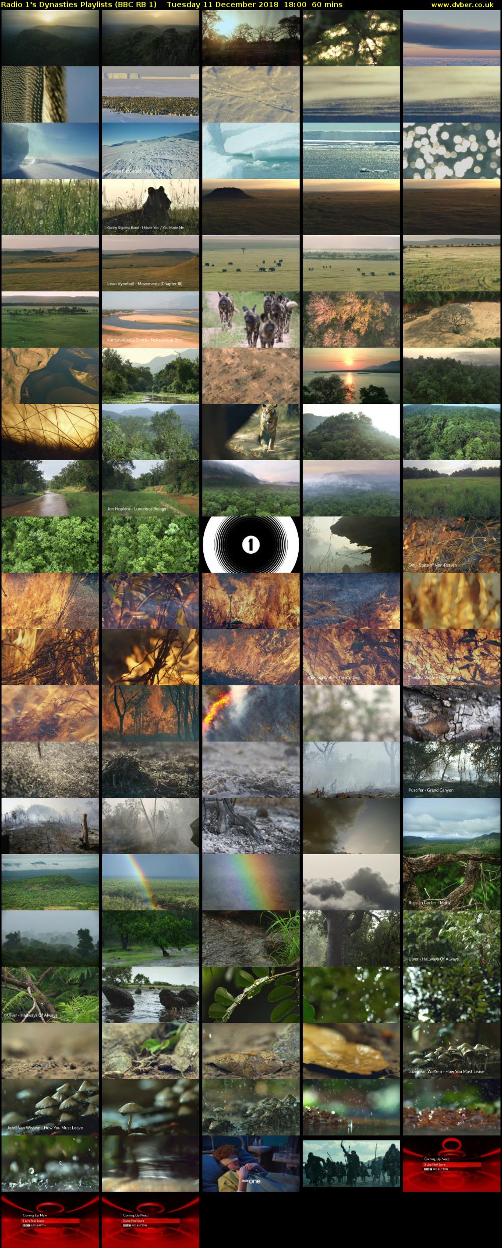 Radio 1's Dynasties Playlists (BBC RB 1) Tuesday 11 December 2018 18:00 - 19:00