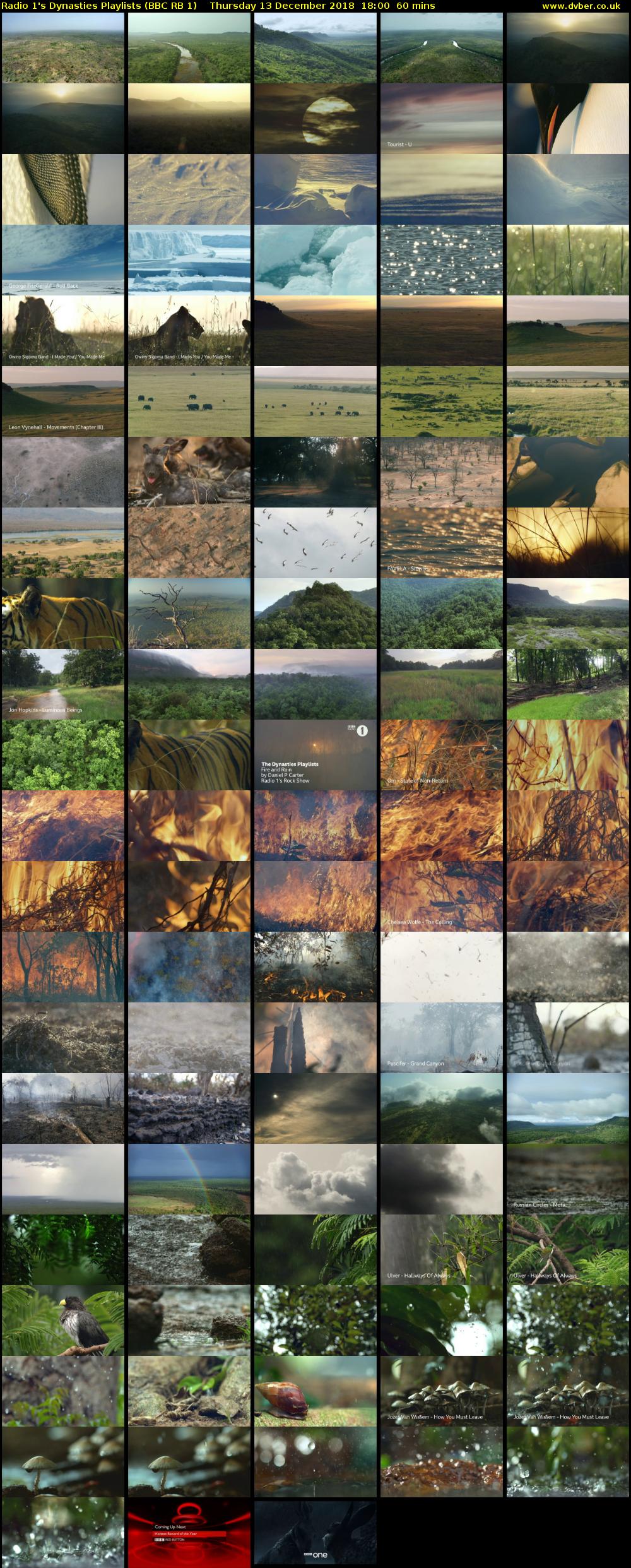 Radio 1's Dynasties Playlists (BBC RB 1) Thursday 13 December 2018 18:00 - 19:00