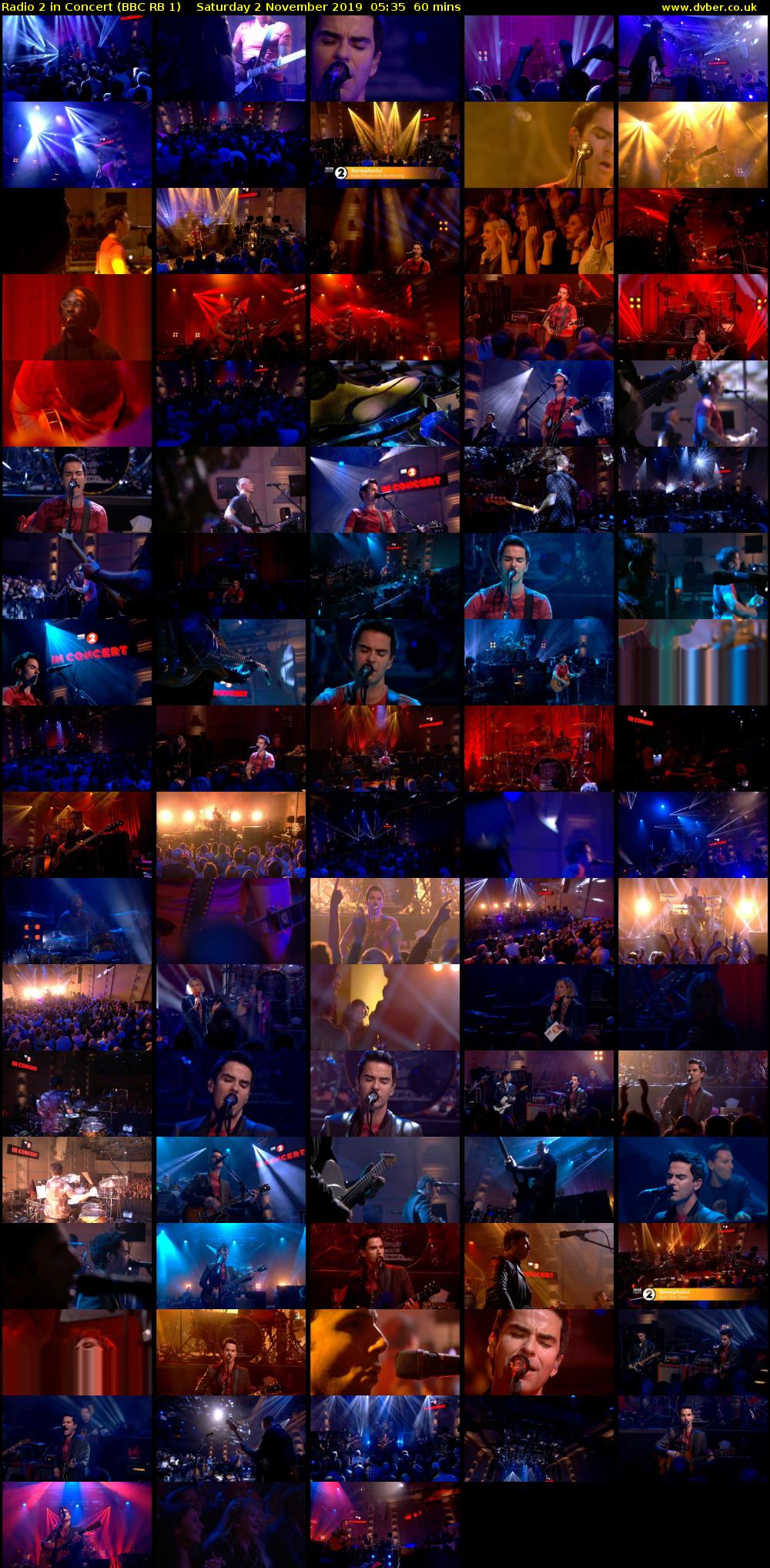 Radio 2 in Concert (BBC RB 1) Saturday 2 November 2019 05:35 - 06:35