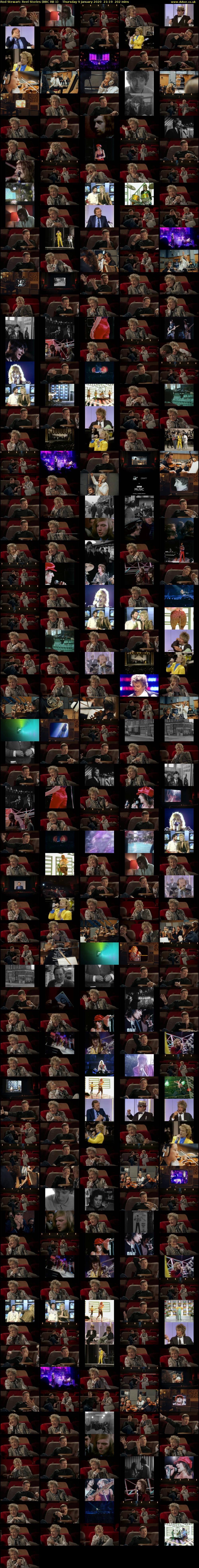 Rod Stewart: Reel Stories (BBC RB 1) Thursday 9 January 2020 21:19 - 00:41