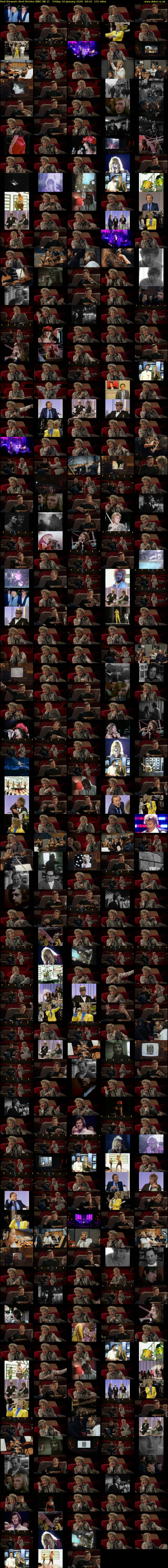Rod Stewart: Reel Stories (BBC RB 1) Friday 10 January 2020 00:41 - 04:32