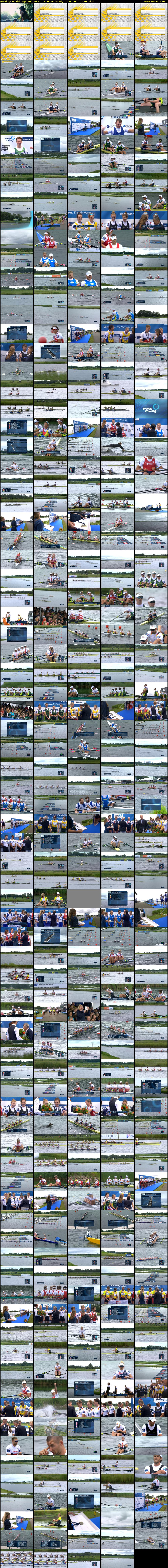 Rowing: World Cup (BBC RB 1) Sunday 14 July 2019 10:00 - 13:50