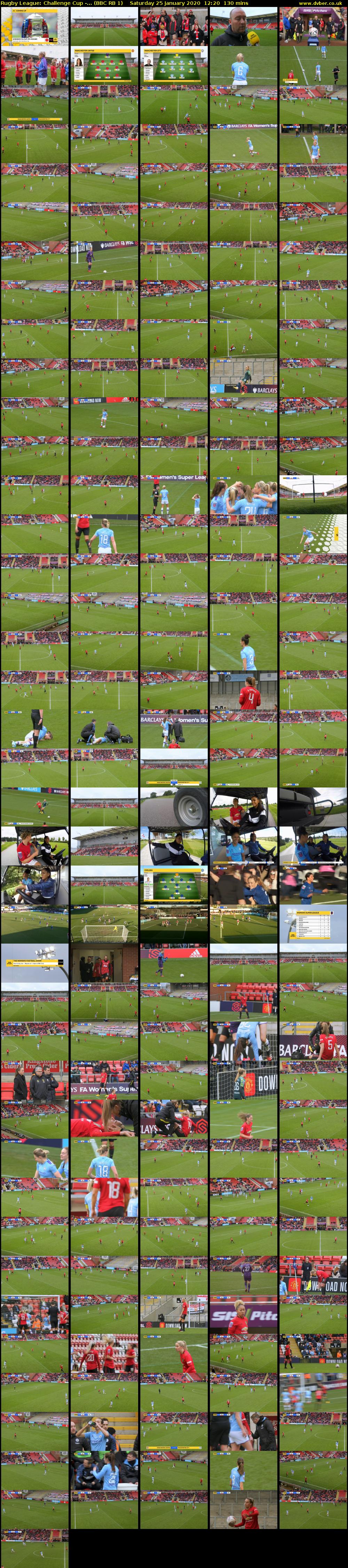 Rugby League: Challenge Cup -... (BBC RB 1) Saturday 25 January 2020 12:20 - 14:30