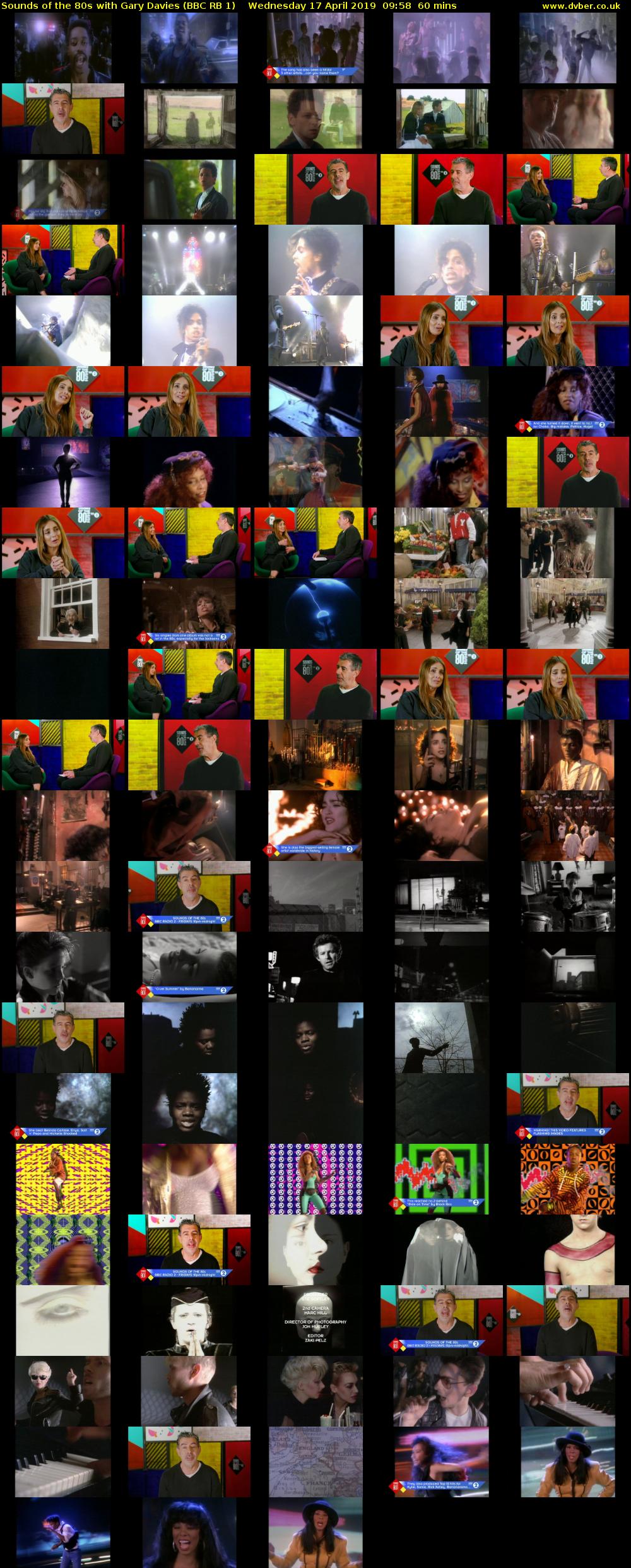 Sounds Of The 80s with Gary Davies (BBC RB 1) Wednesday 17 April 2019 09:58 - 10:58