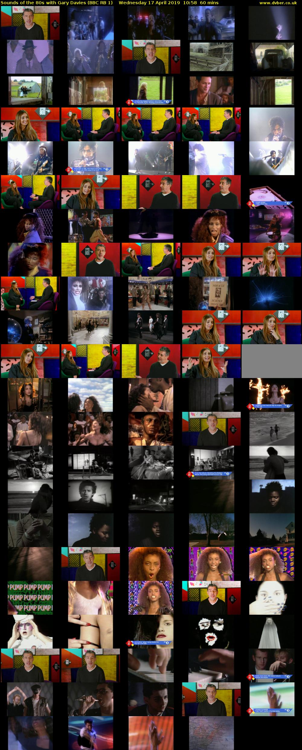 Sounds Of The 80s with Gary Davies (BBC RB 1) Wednesday 17 April 2019 10:58 - 11:58
