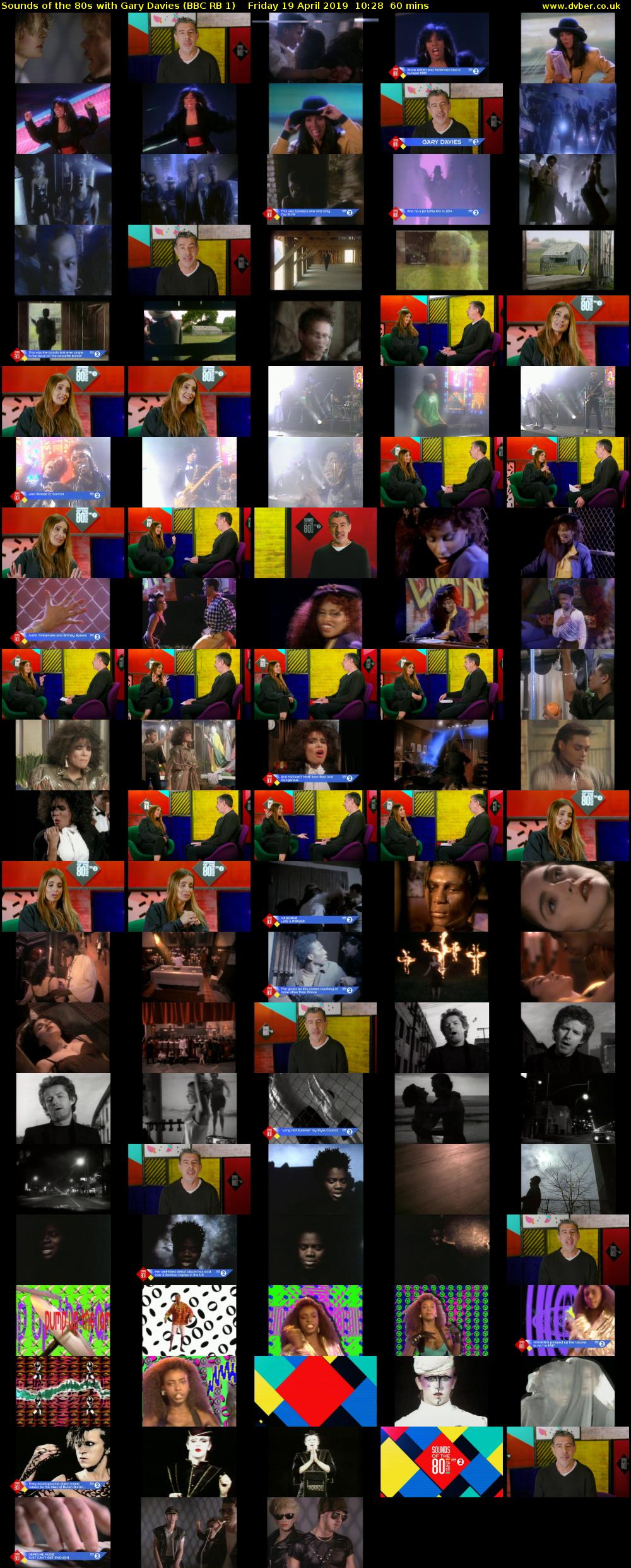 Sounds Of The 80s with Gary Davies (BBC RB 1) Friday 19 April 2019 10:28 - 11:28
