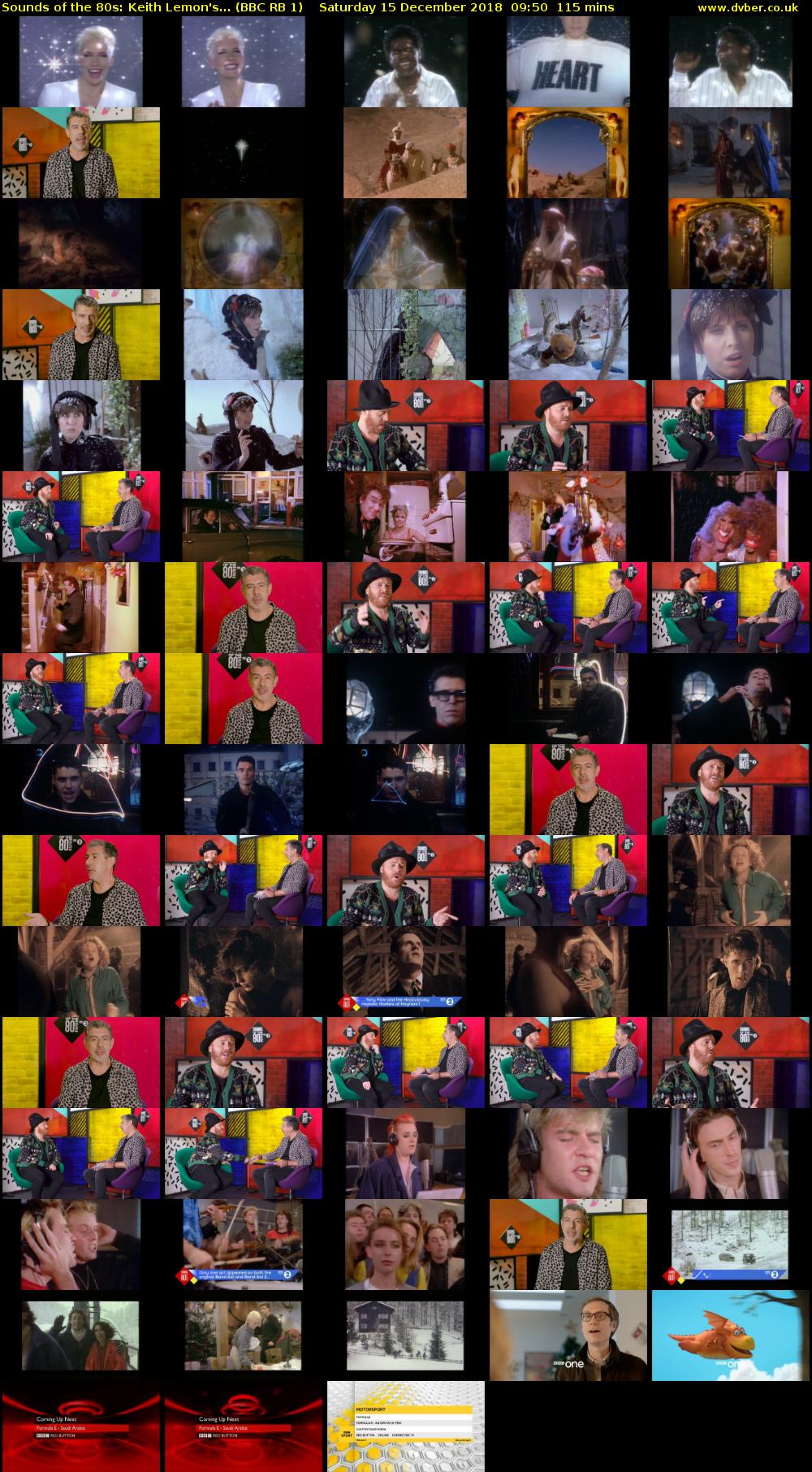 Sounds of the 80s: Keith Lemon's... (BBC RB 1) Saturday 15 December 2018 09:50 - 11:45