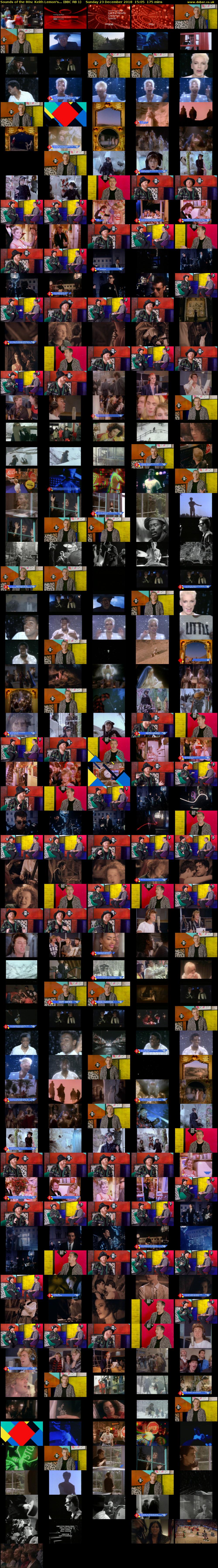 Sounds of the 80s: Keith Lemon's... (BBC RB 1) Sunday 23 December 2018 15:05 - 18:00