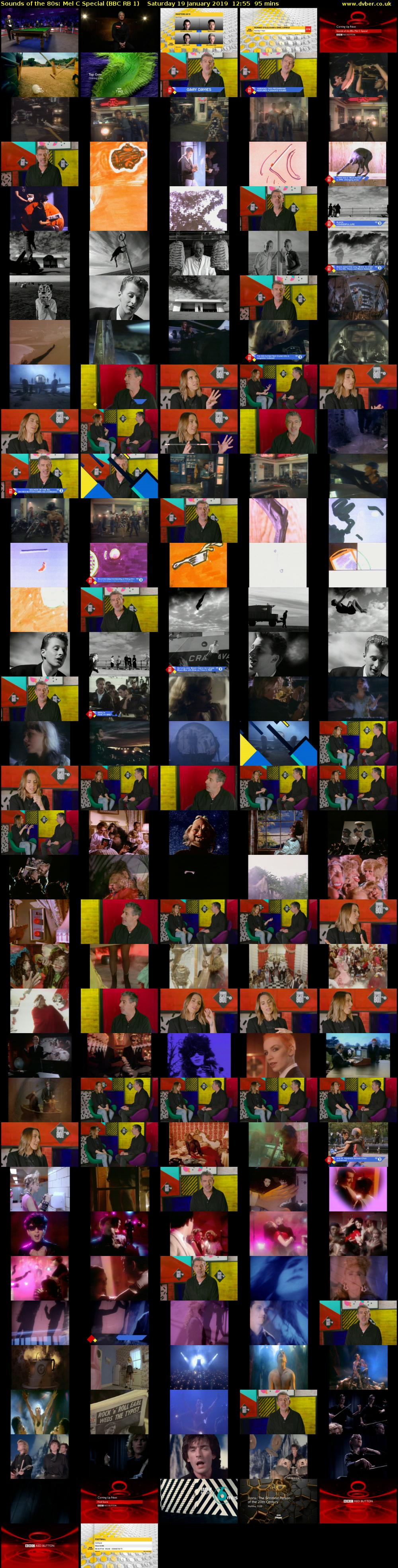 Sounds of the 80s: Mel C Special (BBC RB 1) Saturday 19 January 2019 12:55 - 14:30