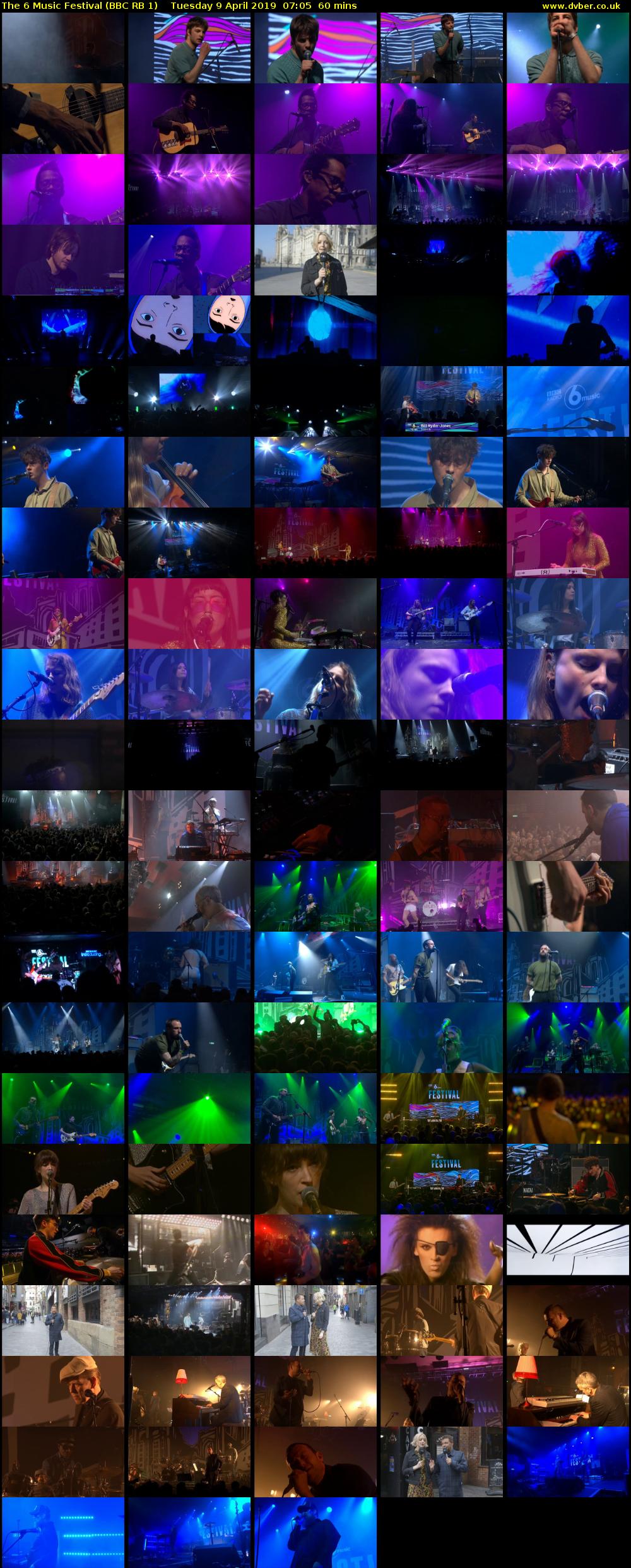The 6 Music Festival (BBC RB 1) Tuesday 9 April 2019 07:05 - 08:05