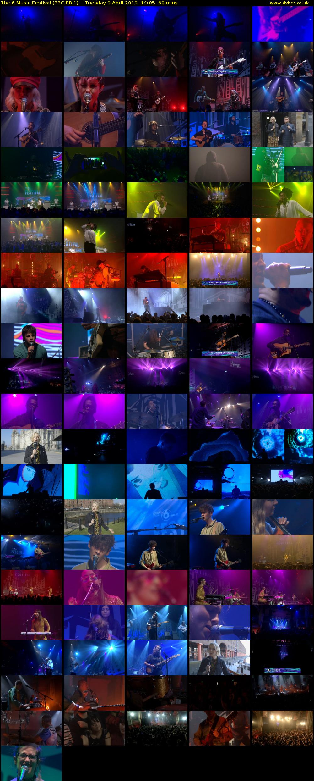 The 6 Music Festival (BBC RB 1) Tuesday 9 April 2019 14:05 - 15:05