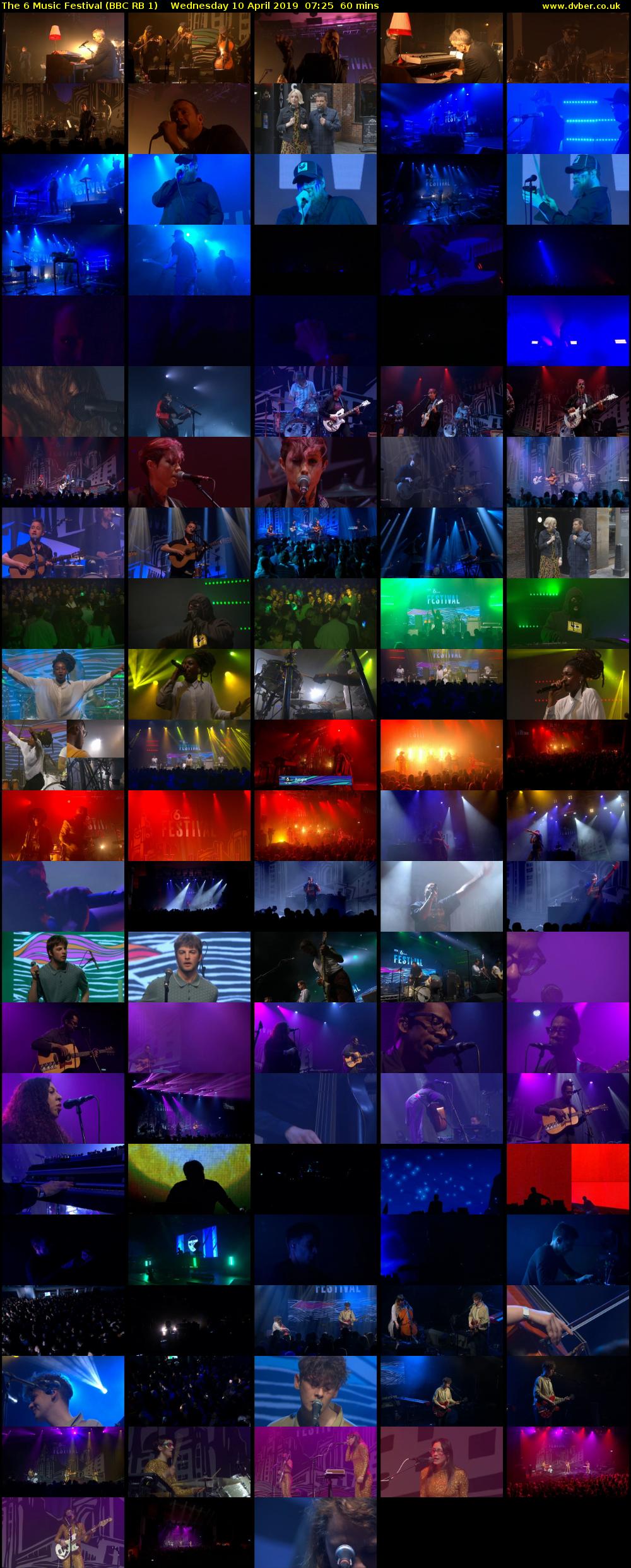 The 6 Music Festival (BBC RB 1) Wednesday 10 April 2019 07:25 - 08:25