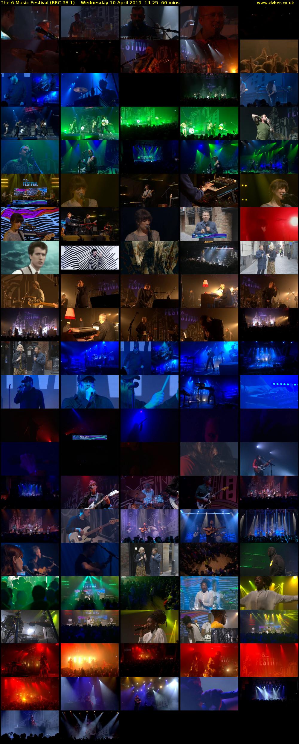 The 6 Music Festival (BBC RB 1) Wednesday 10 April 2019 14:25 - 15:25