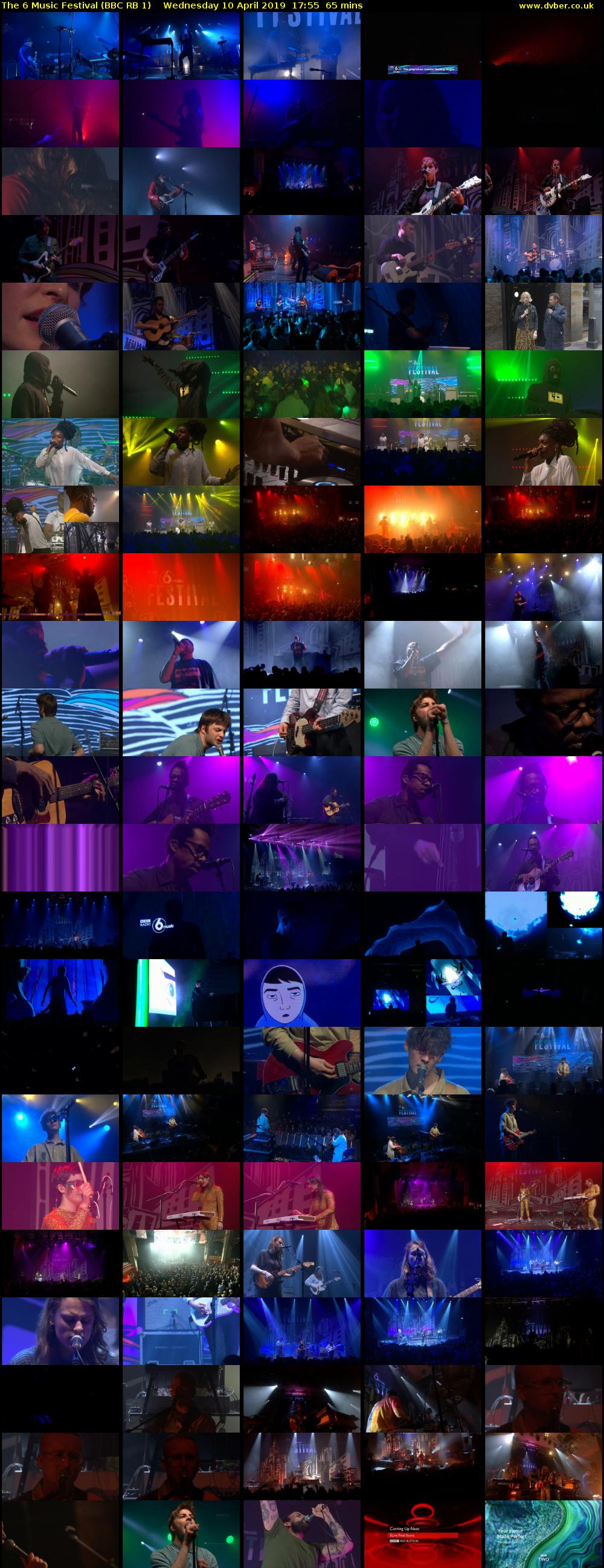 The 6 Music Festival (BBC RB 1) Wednesday 10 April 2019 17:55 - 19:00