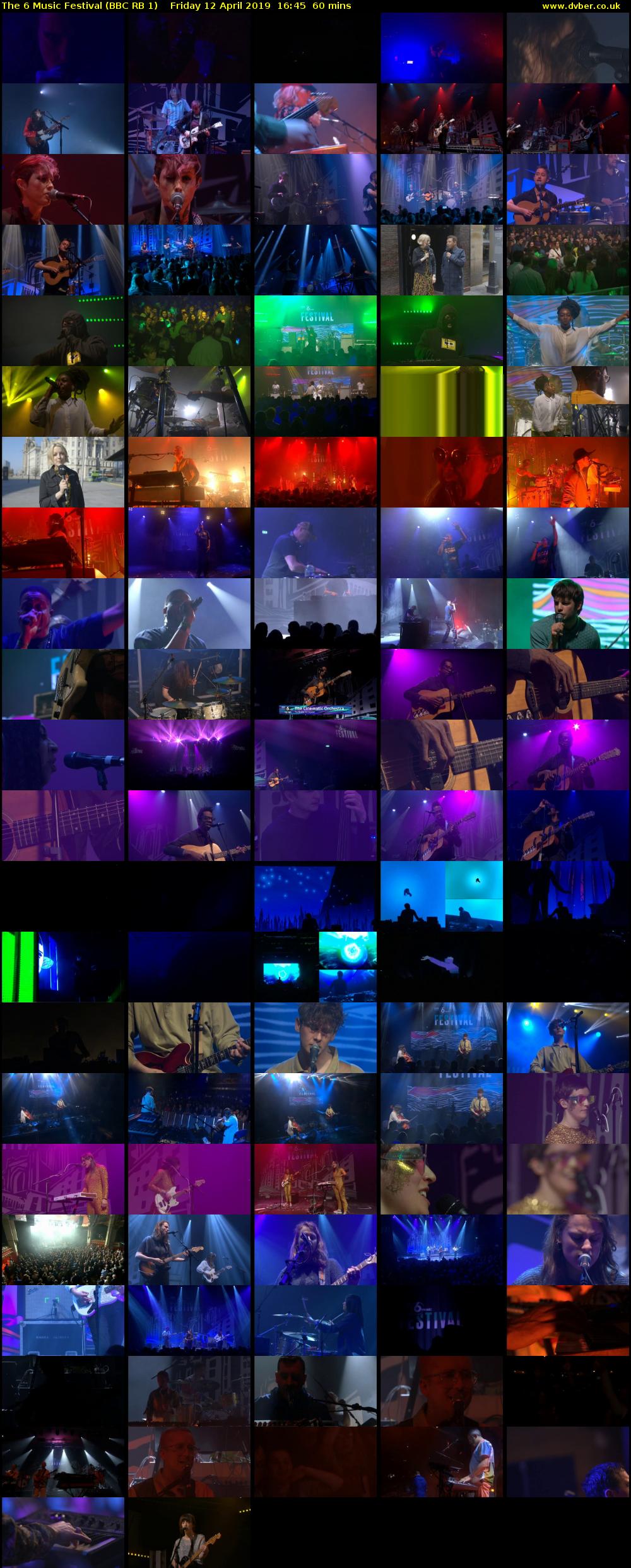 The 6 Music Festival (BBC RB 1) Friday 12 April 2019 16:45 - 17:45