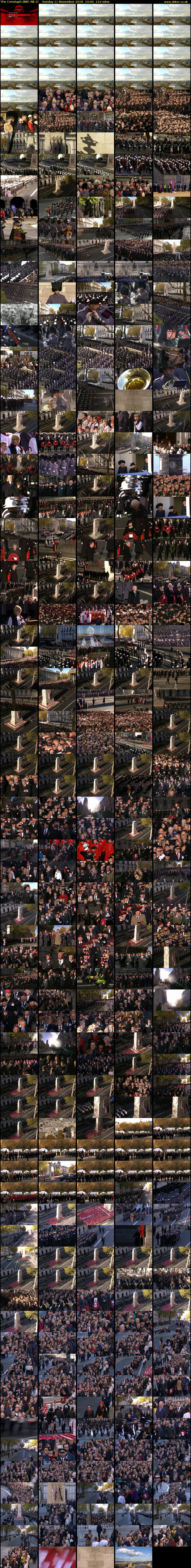 The Cenotaph (BBC RB 1) Sunday 11 November 2018 10:00 - 13:30